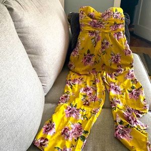 Flower jumpsuit romper